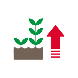 Augmentation de la croissance des végétaux