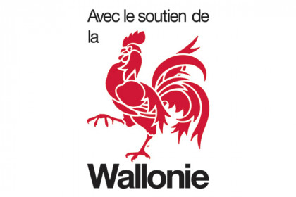 Logo avec le soutien de la Wallonie